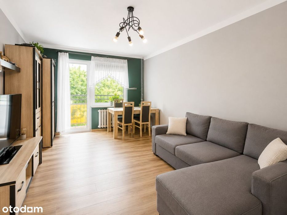 2 Pokoje z Balkonem w Bloku - Drugie Piętro-