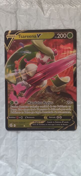 Cartas douradas Pokémon