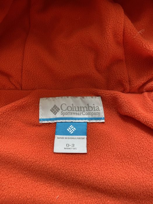 Зимовий пуховий комбінезон Columbia 0–3 міс (до -20°C)