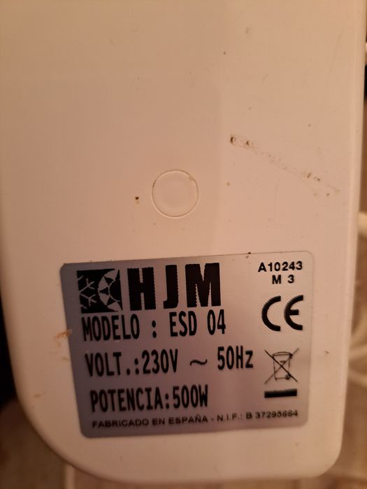 Aquecedor / emissor térmico HJM 500w