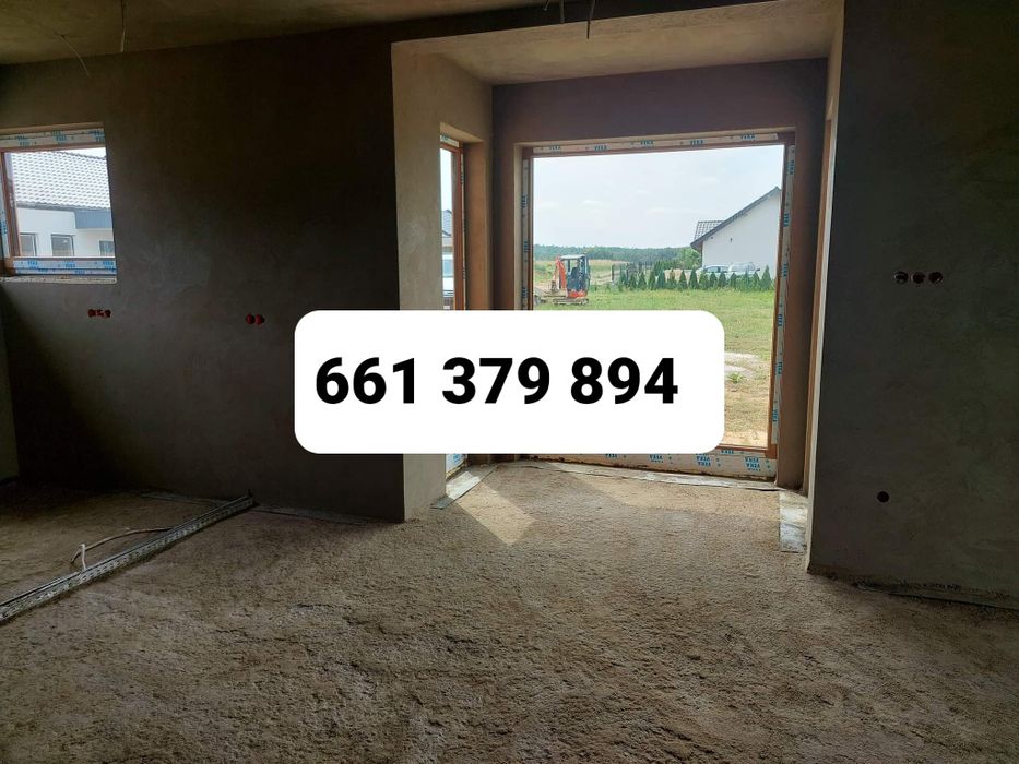 Tynki tradycyjne maszynowe cementowo wapienne