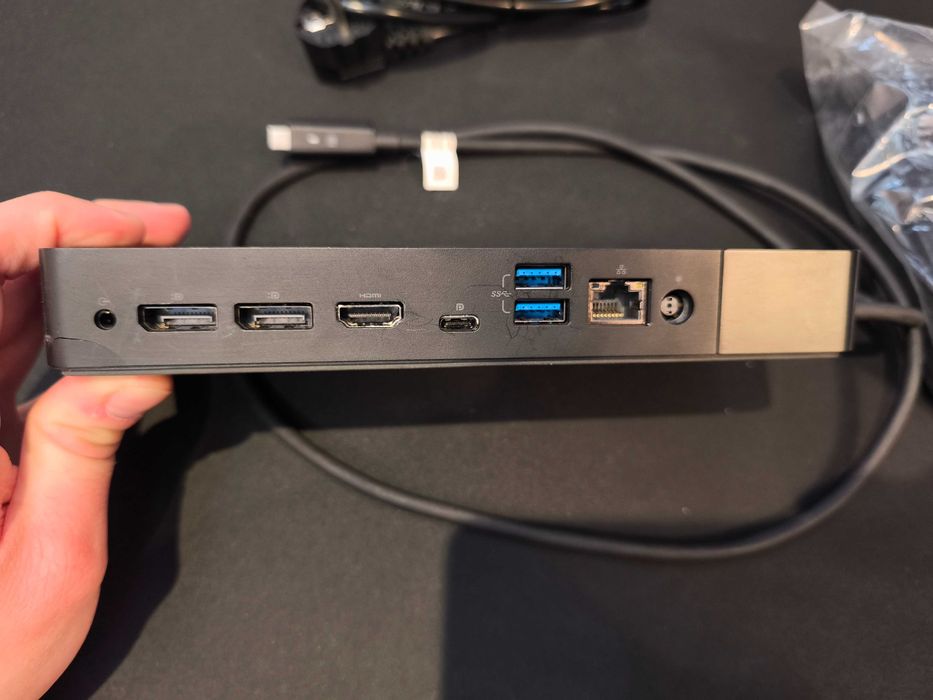 Stacja dokująca Dell Dock WD19 K20A 130W USB-C NOWY ZASILACZ DELL