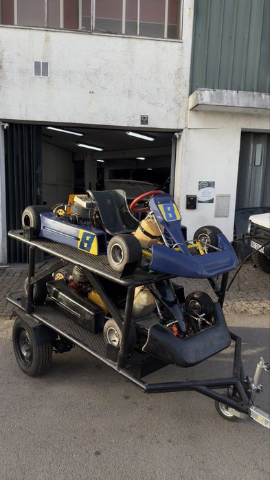 2 karts + reboque