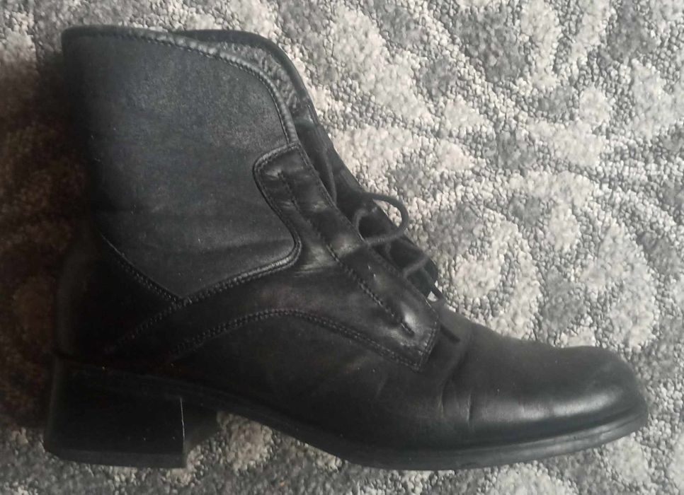 Kozaczki skórzane 40