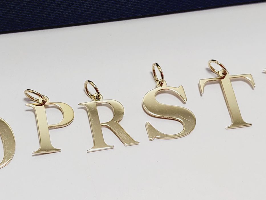 Literka złota 585 ABC ...