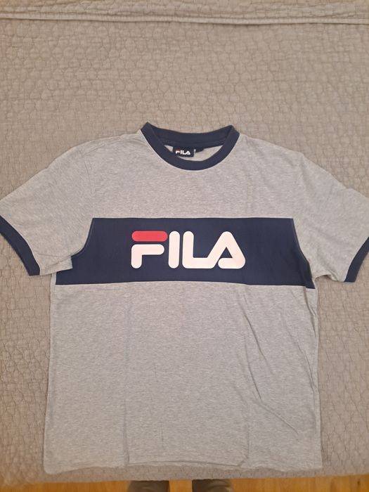 T-shirt bawełniany Fila r.M/L