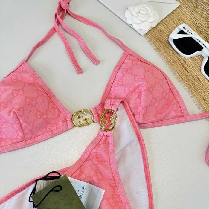 Strój kąpielowy Gucci Różowe Bikini