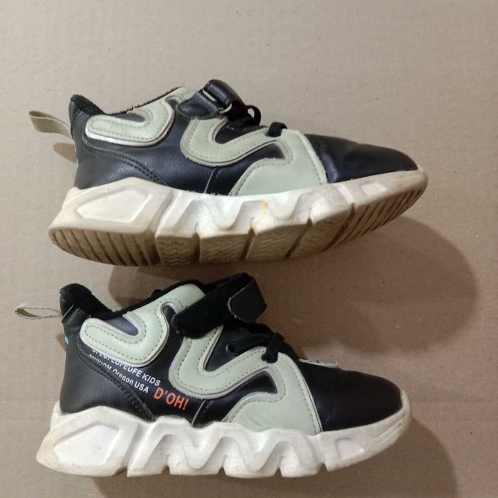 Кроссовки детские кожаные ASH разноцветные 27 размер