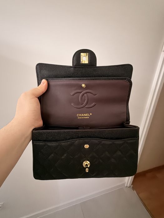 Chanel torebka skóra naturalna caviar premium quality