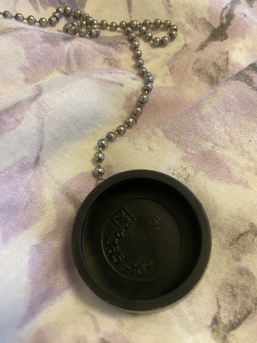 Korek gumowy do zlewu