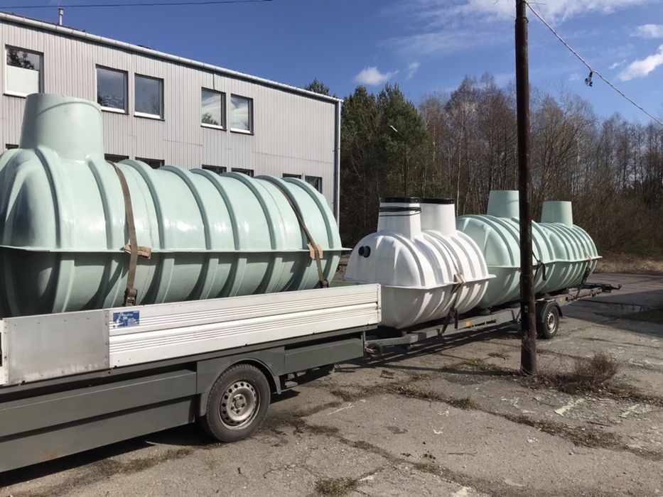 Zbiornik plastikowy na ścieki deszczowkę ekoszambo 7m3 PROMOCJA ZIMOWA