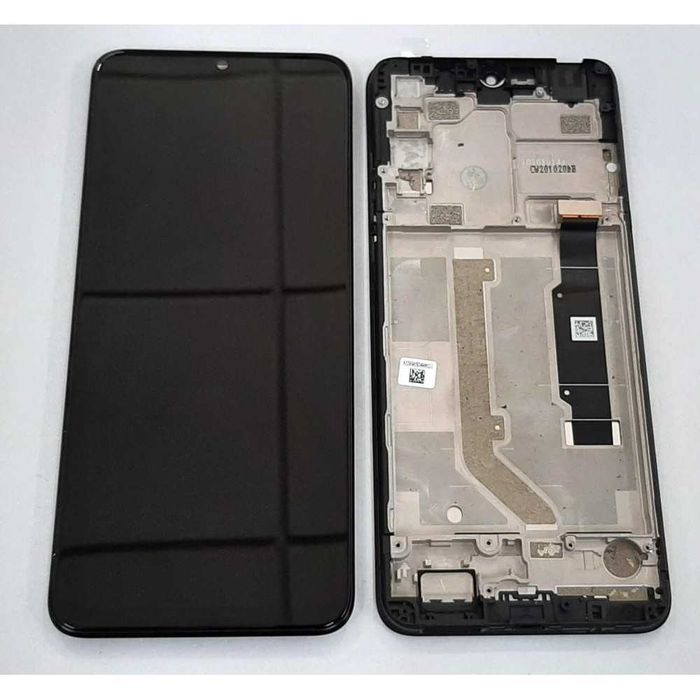 Vidro Lente câmara preta smartphone TCL 20SE T671H