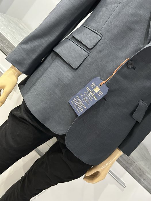 Marynarka męska Hammond & Co London 38 slim wełna  nowa z metką