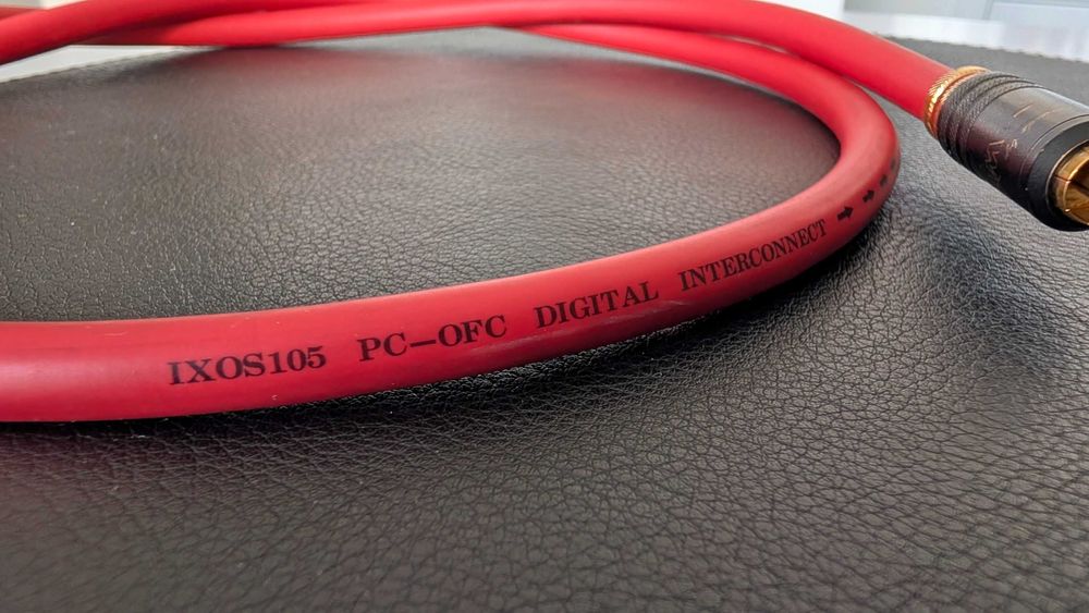 Kabel Cyfrowy IXOS 105 PC-OFC DIGITAL INTERCONNECT WBT-0144 Stan B. Dobry !!!