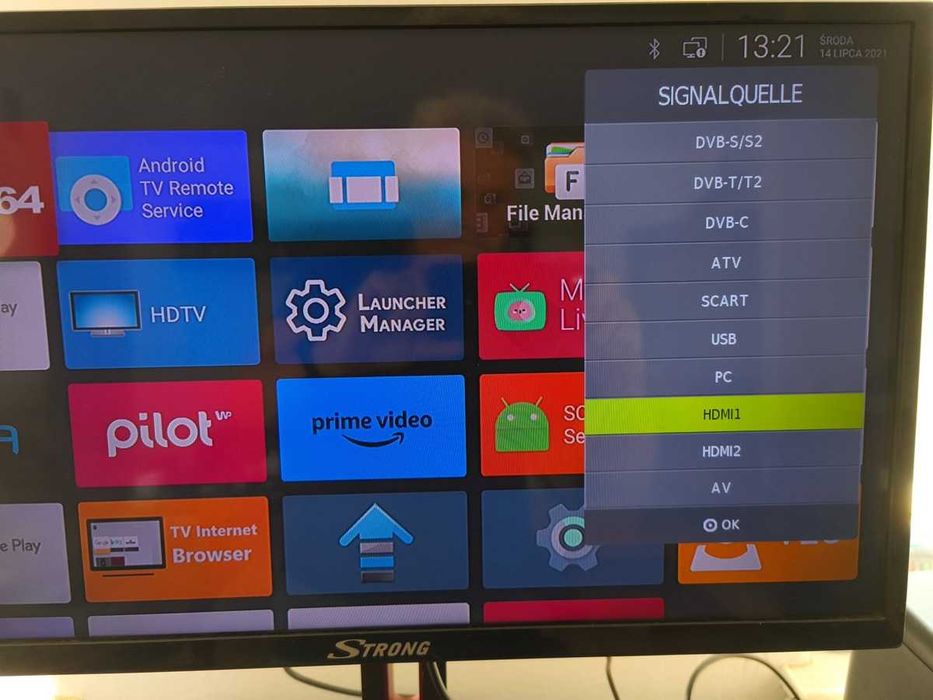 Play Now Android TV Box 2 TV z Polski i całego świata + DVBT2