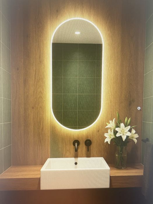 Lustro elipsa 60x120 led 4000l