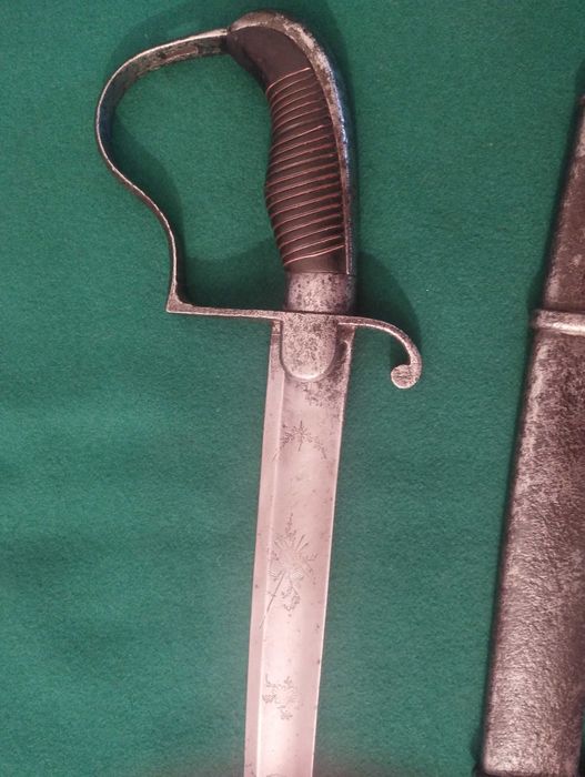Espada de oficial  Tipo 1796 (fabricação civil)*.