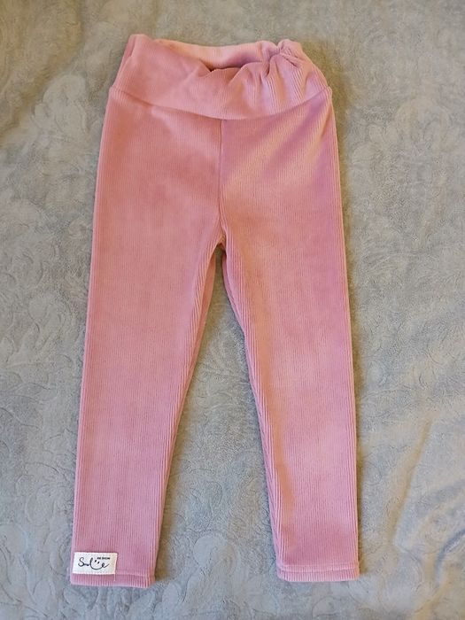 Теплі лосини для дівчинки стан нових 110 р.