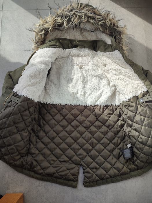 Kurtka zimowa parka, H&M, roz. 116