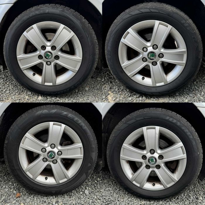 Диски з гумою колеса R15 5x112 6.5J ET50 Volkswagen Skoda