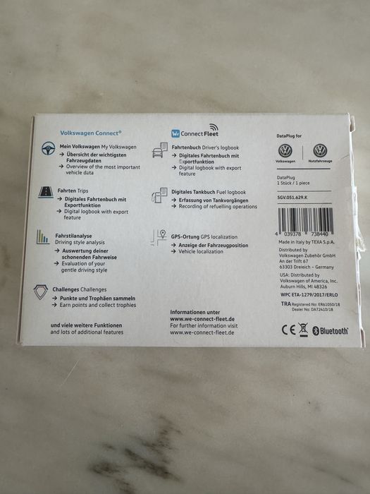 Data Plug Original 1 unidade para Volkswagen