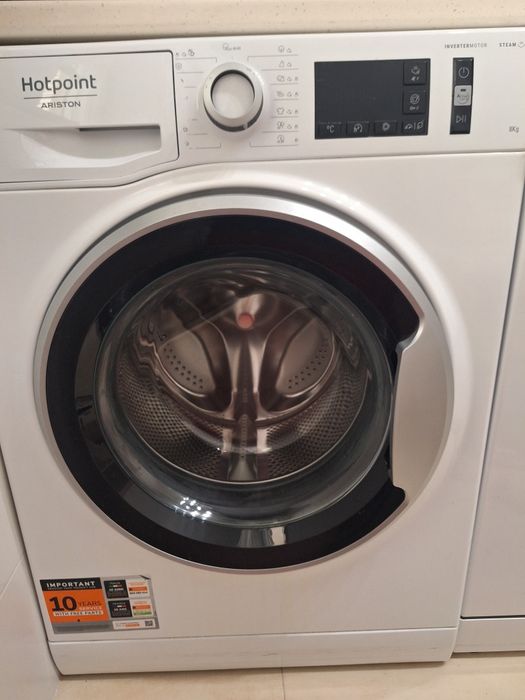 Máquina lavar roupa 8kg 1400  Steam