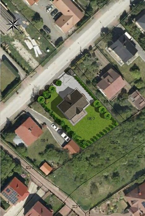 Działka Budowlana w Busku, 1km od centrum, wydane WZ - Widok 5