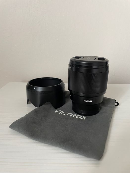Objetiva Viltrox 85mm f/1.8 Sony E — como nova, poupe mais de 100€ face ao preço de loja