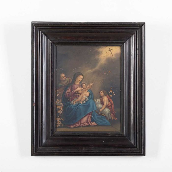 Nossa Senhora, São José com o Menino e São João Baptista