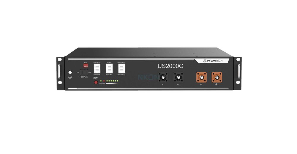 PYLONTECH US2000C 48V 2.4kWh літій-залізо-фосфатна (LiFePO4) батарея НОВА