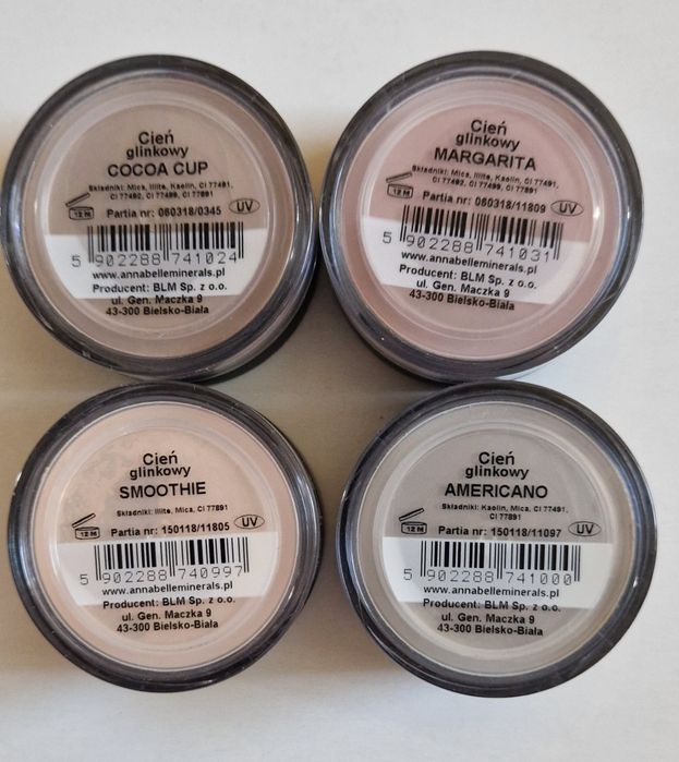 Annabelle Minerals, cień glinkowy do powiek odcień COCOA CUP