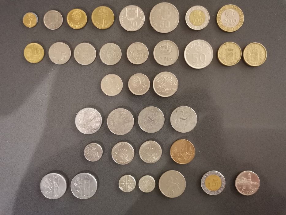 35 Moedas Antigas do Mundo