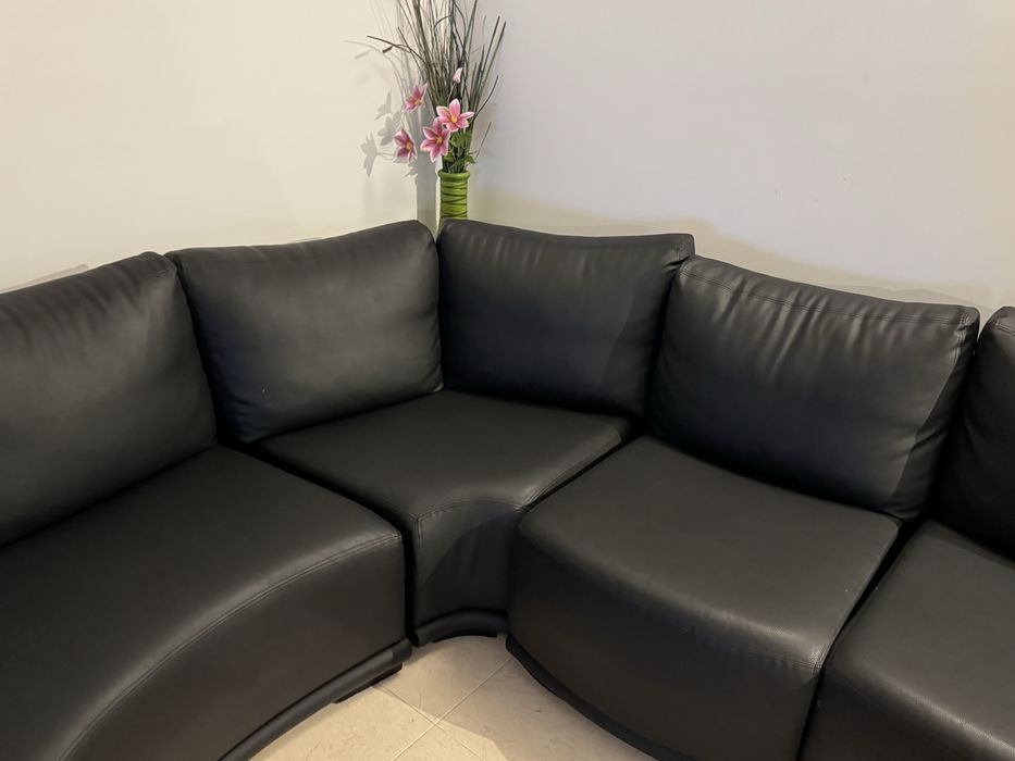 Sofá de Cabedal Modular