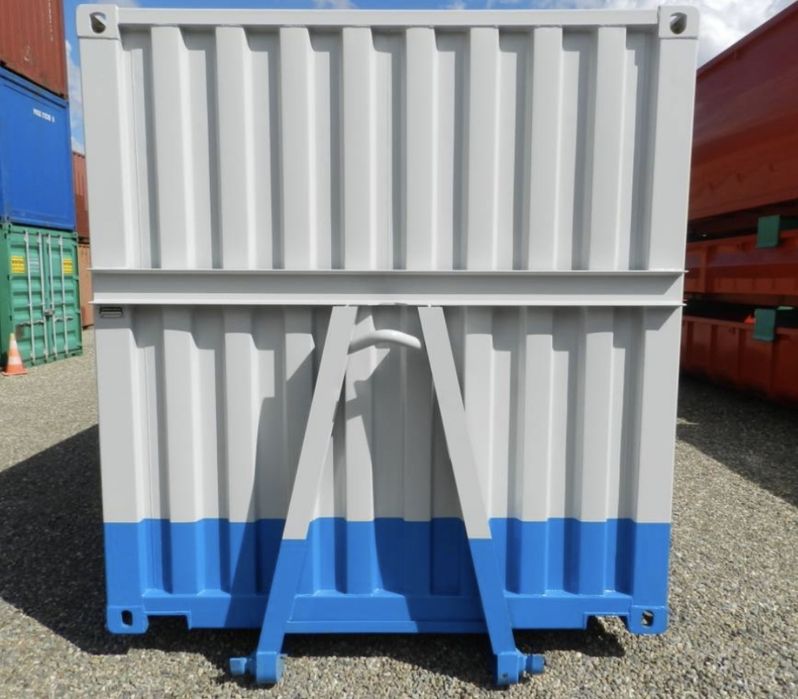 Kontener transportowy bramowy KP 33 hakowy 36 rolkowy 40 otwarty