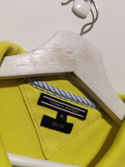 Tommy Hilfiger polo t-shirt koszulka krótki rękaw damska XL