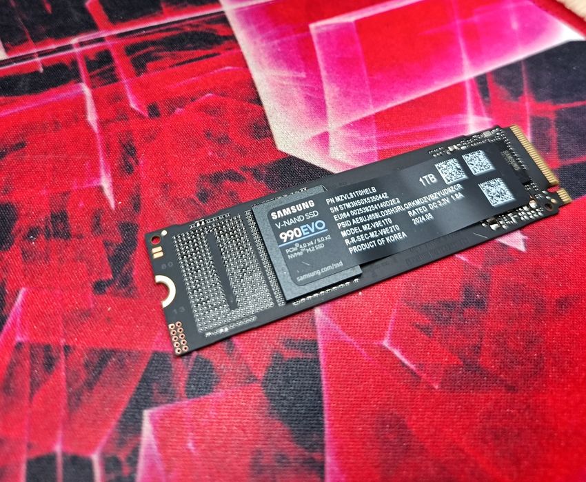 Новий 1TB 990 EVO SAMSUNG  SSD NVMe 1000 GB 100% Heal M.2 2280 ( PCIe 4.0 x4 / 5.0 x2 )