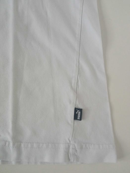 Puma biały męski T Shirt koszulka r M