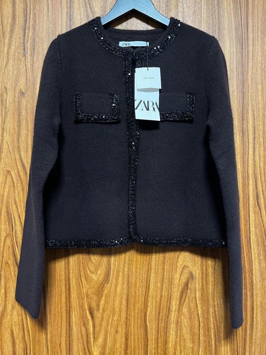 Nowy wełniany sweter Zara