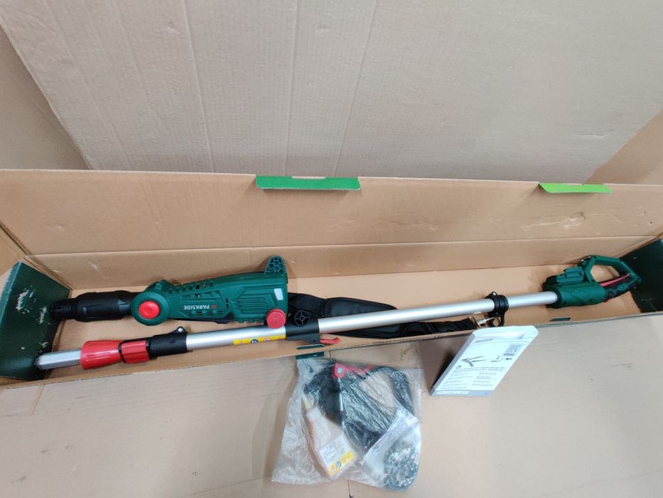 Телескопичный аккумуляторн высоторез сГерман Parkside PAHE 20/сучкорез