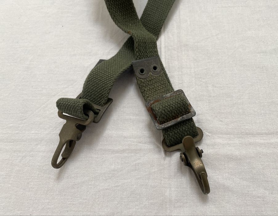 Suspensórios de combate M-1956 Exército Paraquedistas Guerra Colonial