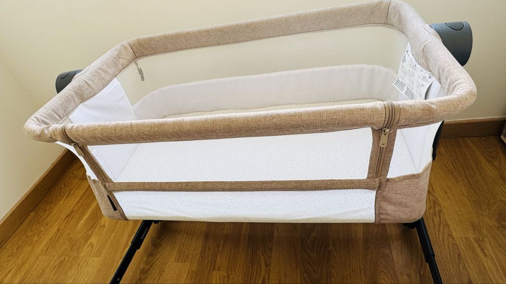 Berço co-sleeping Kinderkraft Next2Me – Excelente estado