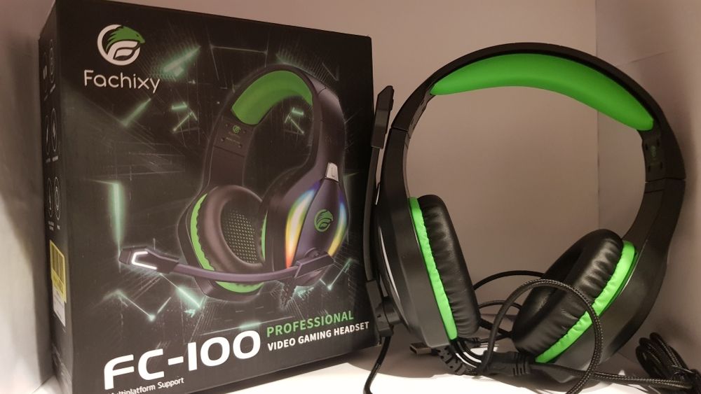 zestaw słuchawkowy do gier Fachixy FC-100.