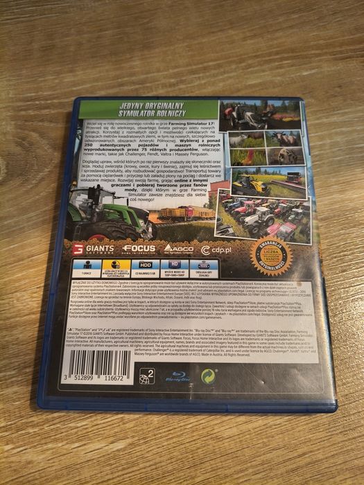 PS4 gra farming Simulator 17 polski