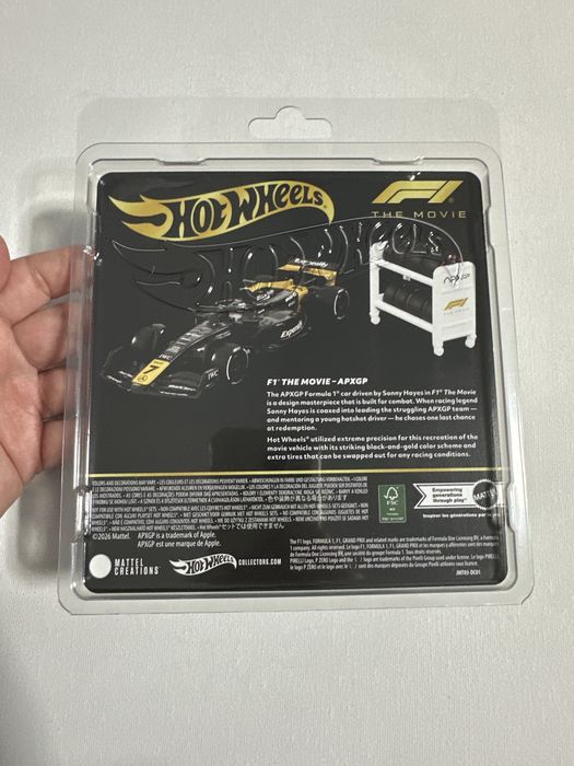 Hot wheels RLC F1 the movie red line club