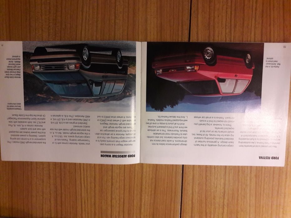 prospekt ford usa 1992