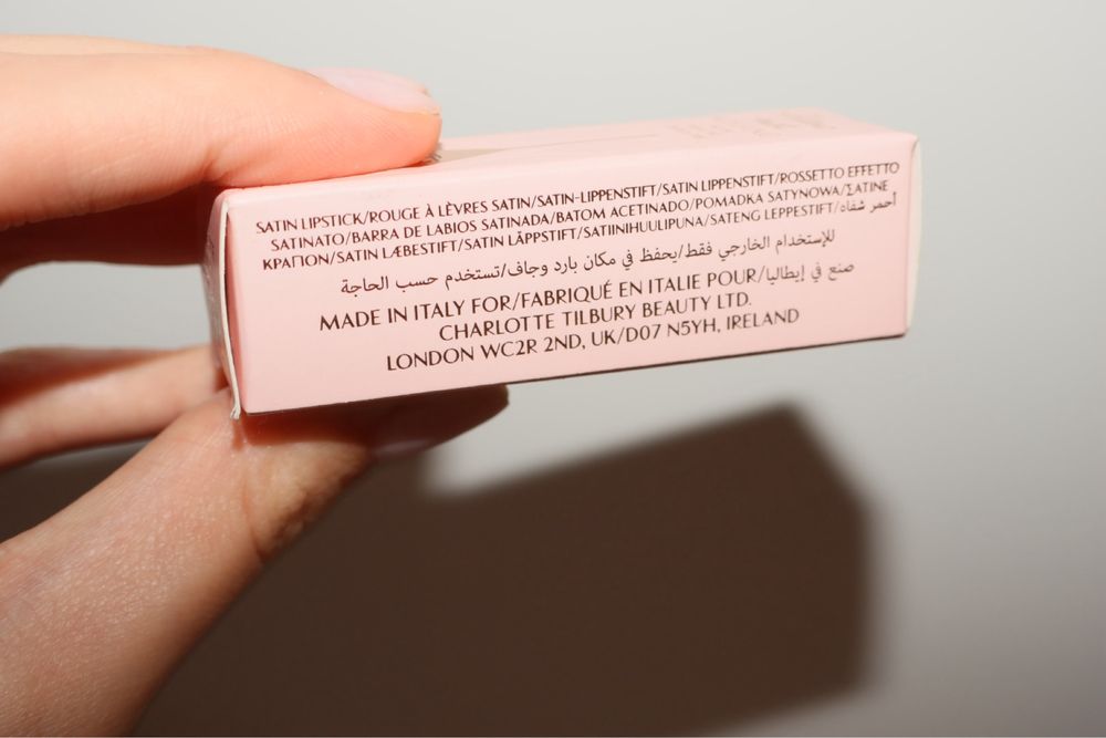 Помада для губ Charlotte Tilbury Pillow Talk Fair original