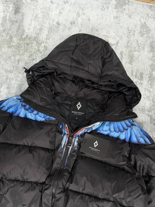 Куртка пуховик Marcelo Burlon пухан марсело бурлон