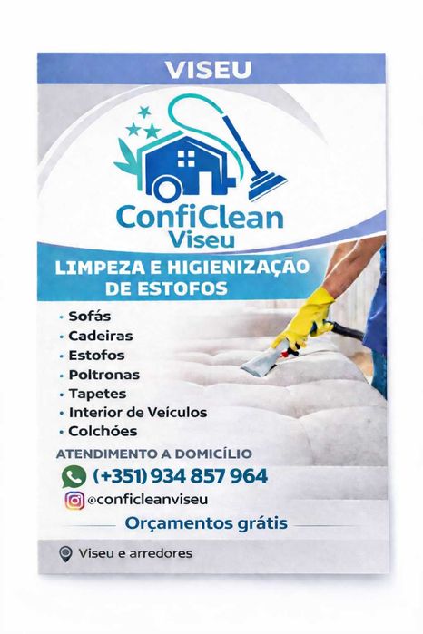 Limpeza e Higienização de Estofos