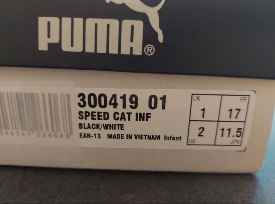 Puma Speedcat para bebé