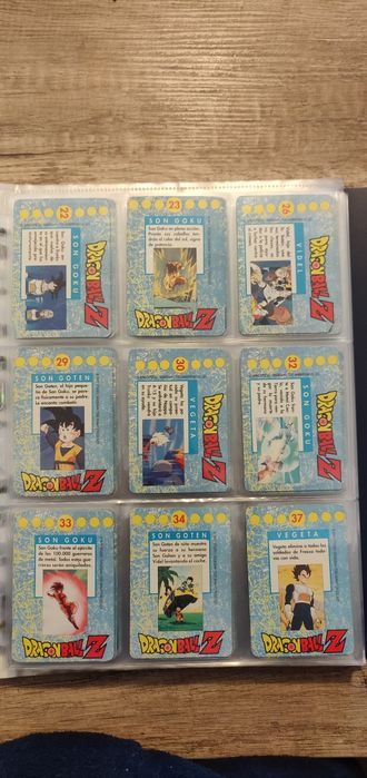 Cartas dragon ball Z serie 1 - azul